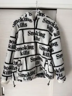 【FR2】Smoking kills ボアジャケット フード付き
