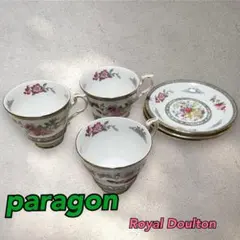 ✧パラゴンParagon✧スープカップ＆ソーサー4客 - メルカリ