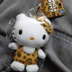 サンリオ マスコットチャーム（ハローキティ）ヒョウ柄 アベイル