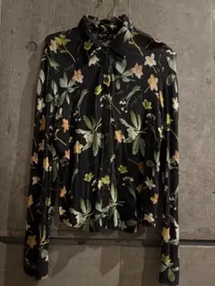 agnes b 花柄 シャツ