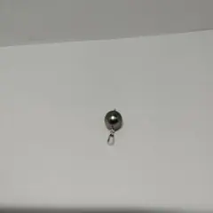 黒蝶パールペンダント 約10mm