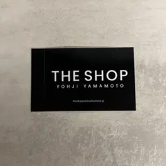 THE SHOP YOHJI YAMAMOTO ステッカー