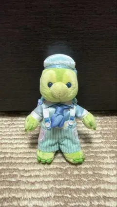 ディズニー オルメル ぬいぐるみバッジ カラフルハピネス 20周年