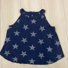 Old Navy 星柄 ノースリーブ ワンピース XS(5)のサムネイル