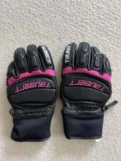 Taubert スキーグローブ ブラック/ピンク M