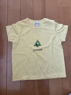 【22日(日)までのセール‼️】mont-bell イエロー Tシャツ 80