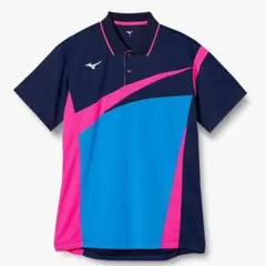 MIZUNO ゲームシャツ 男女兼用 62JA8103 ドレスネイビー Sのサムネイル