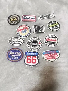 刺繍ワッペン 11枚セット