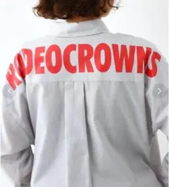 RODEO CROWNS ストライプ長袖シャツのサムネイル