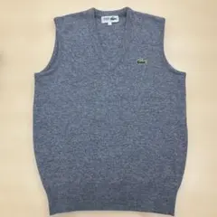 CHEMISE LACOSTE ニットベスト グレー 40