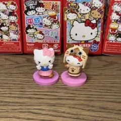 ハローキティ コラボレーション チョコエッグ2点