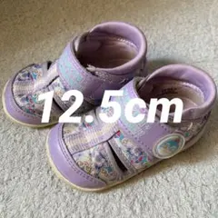 アンパンマン コキンちゃん　パープル シューズ サンダル 靴
