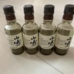 サントリー 山崎 ミニボトル180ミリ 空瓶 4本セットのサムネイル