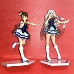 アイドルマスター　双海亜美と四条貴音 フギュア2個セット　（箱無し）