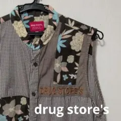 drug store's パッチワーク ノースリーブ チュニック