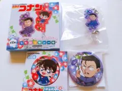 名探偵コナン　つながっちゃーむ　キラキラ缶バッジコレクション　毛利小五郎