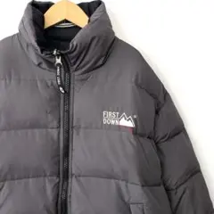 90s FIRST DOWN ファーストダウン リバーシブルダウンジャケット M