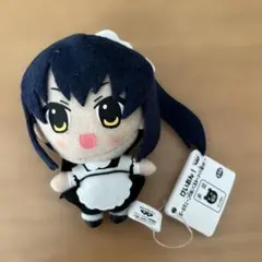 けいおん ボールチェーン付ぬいぐるみ メイド 平沢唯 秋山澪 中野梓 5