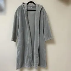 無印　ルームウェア　ガウン　着る毛布　M〜L