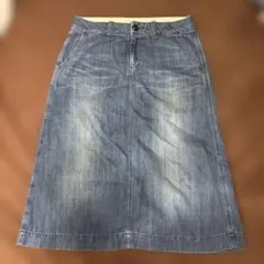 D.M.G デニムスカート ひざ丈のサムネイル