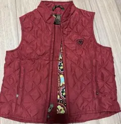 ARIAT レッド 子供用ベスト XS/TP