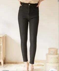 ハイウエストスキニー ストレッチ