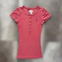 vintage Abercrombie&Fitch y2k Henry topのサムネイル