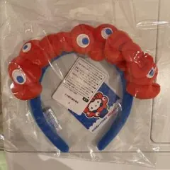 キャラクター風カチューシャ 赤と青