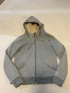 PUMA グレー フリースパーカー