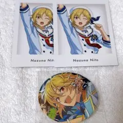 あんスタ 10周年展示会 ぱしゃっつ 特典 缶バッジ 仁兎なずな