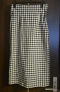 GUレースアップナローミディースカート