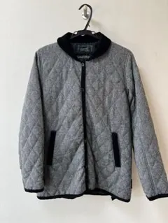 値下げ！キルティングジャケット グレー×ブラック