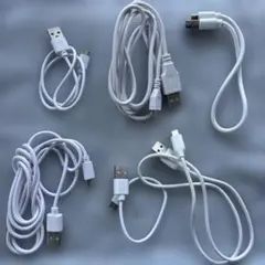 USB Type-Bケーブル　6本