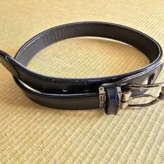 ミズノ ベルト ジュニア 野球 ネイビー 紺