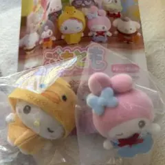 サンリオキャラクターズ ぷちとも みんなでおゆうぎ　キティ　マイメロ