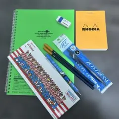 AQUA DROP ツイストリングノート B5 ボールペンなど　まとめ売り