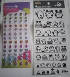 正規【新品未開封】たまごっち　シール　4size　sticker、プチプチシール