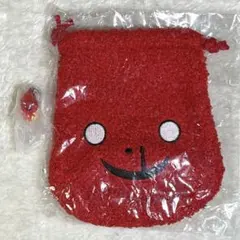 しずくちゃん はなぢ君 ガチャガチャ 2点セット めじるし 巾着 グッズ