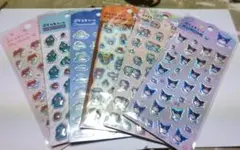 サンリオキャラクター ぷくっとシール 6枚セット