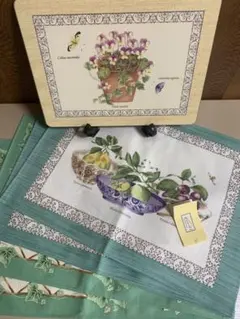 新品★Jasonコルクプレイスマット★ジェイソン★ランチョンマット VINTAGE ≫ニュージーランド製ヴィンテージ未使用*JASON