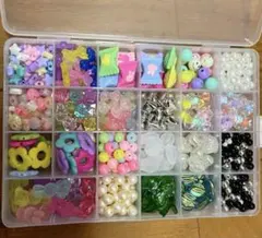 アクリルビーズまとめ売り✨在庫処分SALE♡数・色ランダムです♡