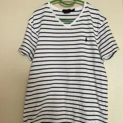 POLO RALPH LAUREN ♪ボーダーTシャツ M♪USED