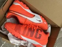 Puma KING トレーニングシューズ オレンジ　22.5センチ