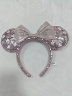 ディズニー ハート型スパンコールカチューシャ