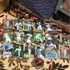 【中古】プロ野球カード シール 18枚セット