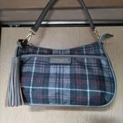 Kinloch Anderson チェック柄ショルダーバッグ