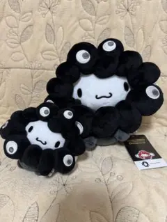 黒ミャクなりきりぬいぐるみ シナモロール 2点セット　サンリオ