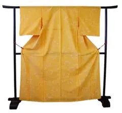 美品 夏物 お茶事に最適 駒絽5本絽 色無地（正絹）仕立上り＜M1131