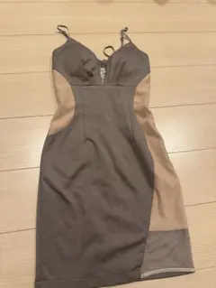 JEWELS グレー タイトドレス　XS