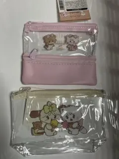 リルアラモード　mikko ミニポーチ2個セット　ムース　スフレ　ラテ